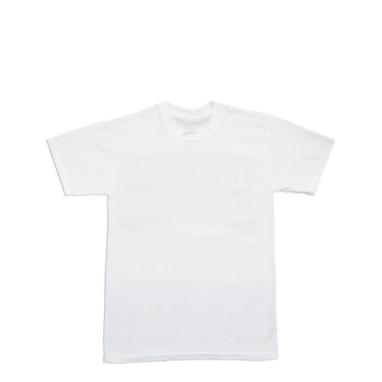 Picture of Cotton T-Shirt (KIDS 7-8 years) WHITE 150gr