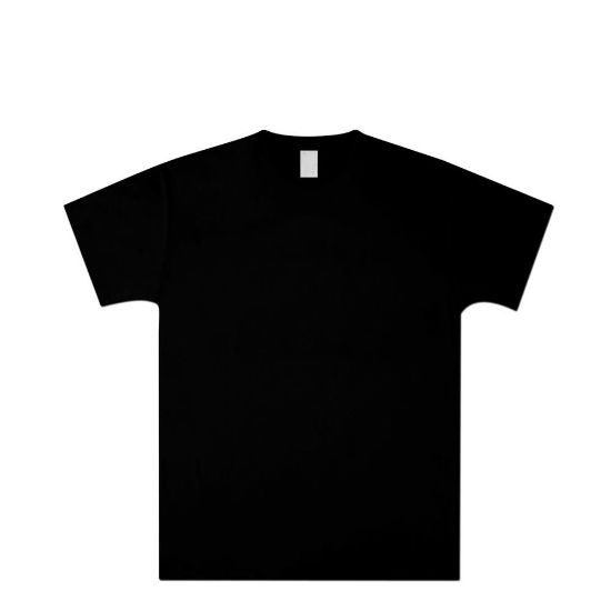 Picture of Cotton T-Shirt (KIDS 9-11 years) BLACK 150gr