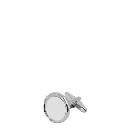 Picture of CUFFLINK METAL round