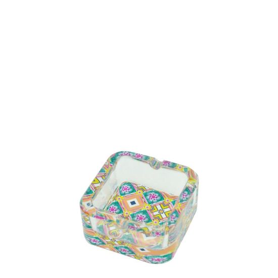 Picture of ASHTRAY crystal 7.5x7.5x3.5cm SQUARE