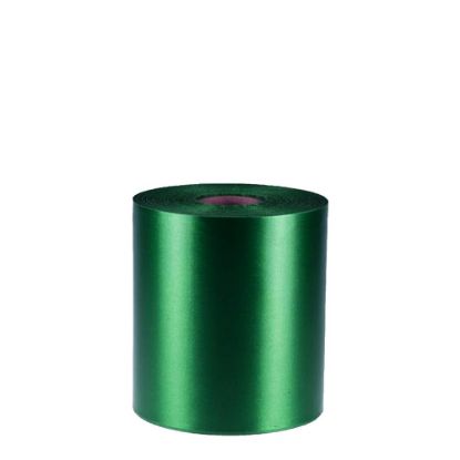 Picture of RIBBON POLYESTER (1side) Green Dark 100x50m