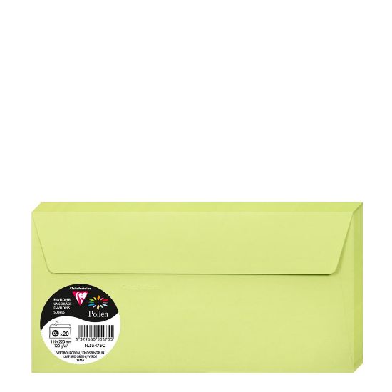 Picture of Pollen Envelopes 110x220mm (120gr) LEAF BUD GREEN