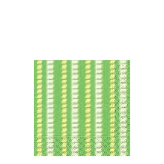 Picture of NAPKIN 33X33-STRIPES GRE-21194