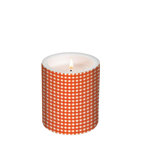Picture of CANDLE 10.5X12-VICHY OR.-98160