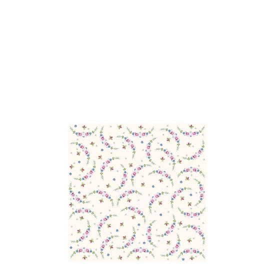 Picture of SLIP COVER-EMB FLOW CREA-91088