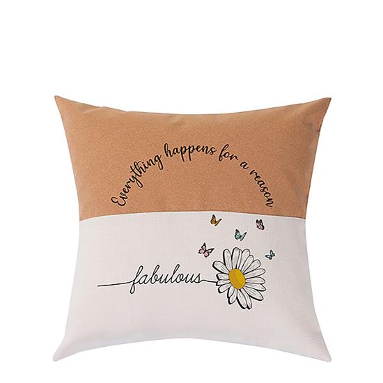 Picture of PILLOW - COVER (LINEN Half Cork) 40x40cm