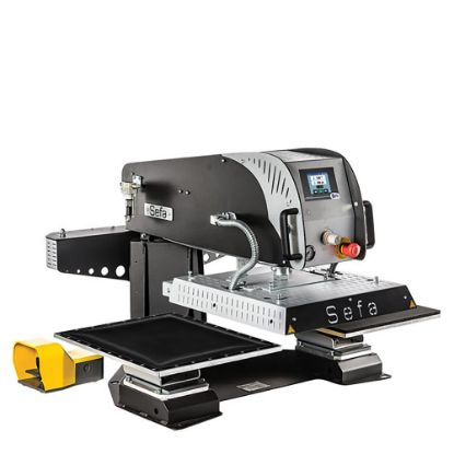 Picture of SEFA Hybrid Heat Press 40x50cm (Duplex Auto & Rotate) Pneumatic with one Inflating membrane plate